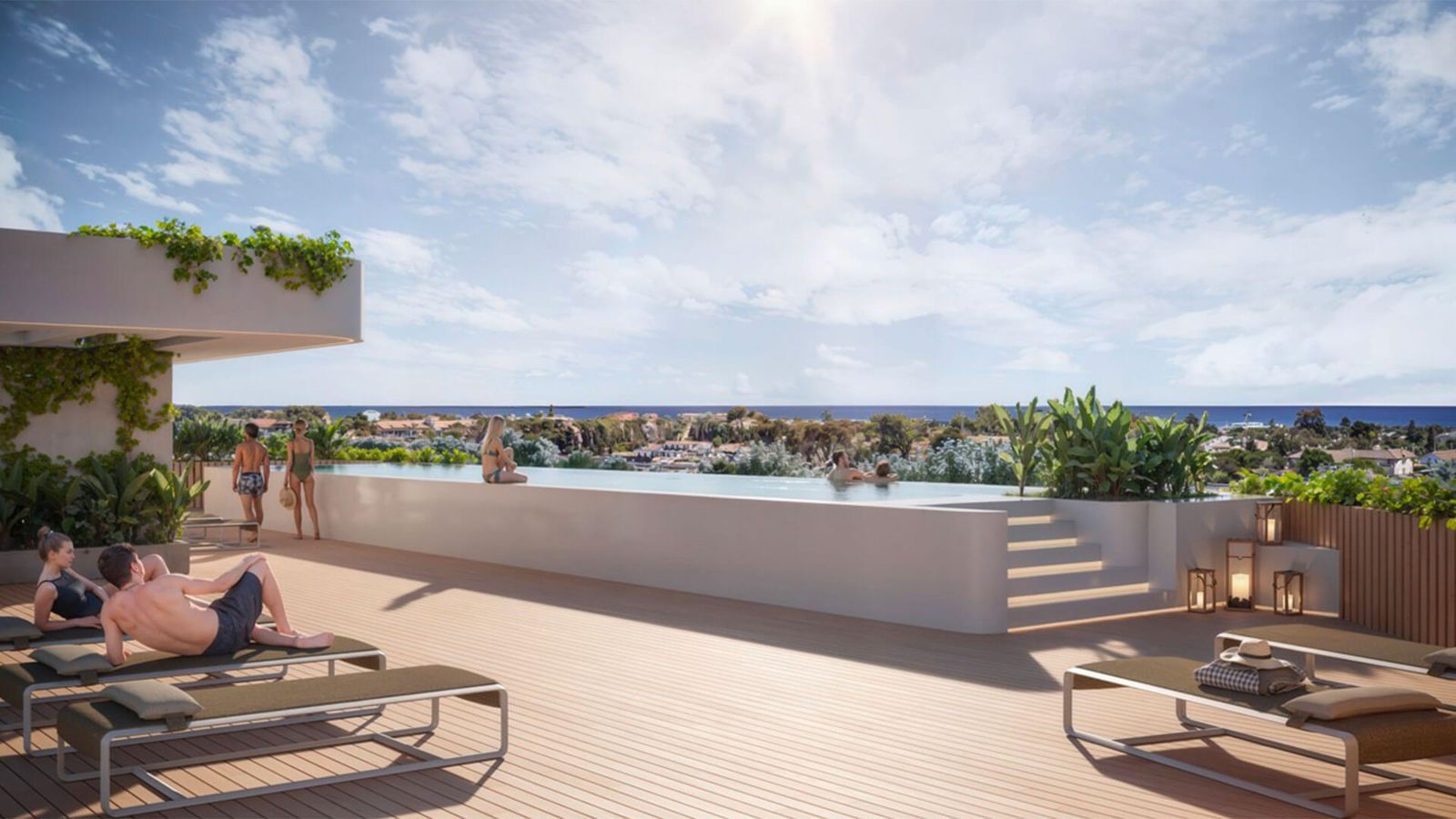 02 luxury pool terrace ocean view